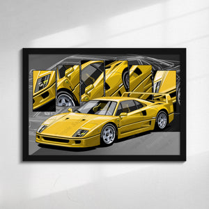Ferrari F40 #010 - #018