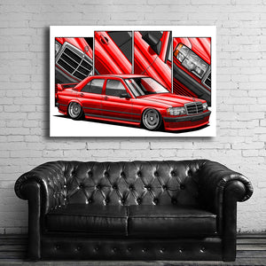 #085 Mercedes Benz 190e W201 Sedan