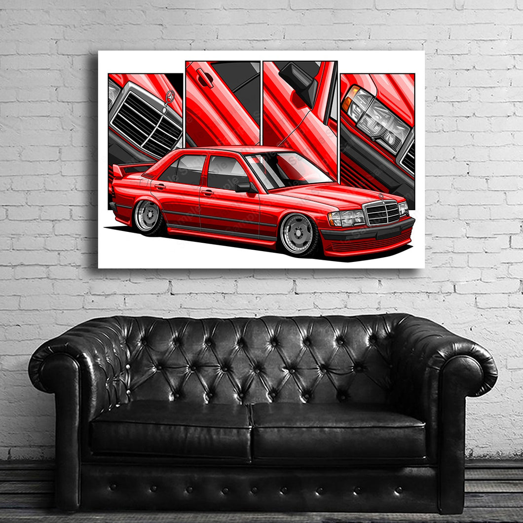 #085 Mercedes Benz 190e W201 Sedan