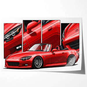 Honda S2000 Pre-face #562- #570
