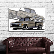 Load image into Gallery viewer, #041BW Chevy Truck C10
