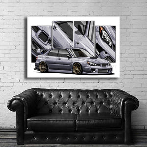 #109 Subaru Impreza WRX STI 2nd Gen Hawk Eye Sedan