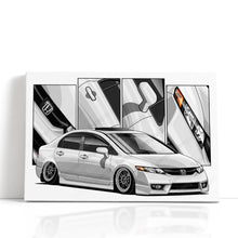 Load image into Gallery viewer, Honda Civic 8th Gen Sedan Facelift #130 - #138
