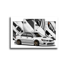 Load image into Gallery viewer, #101 Subaru Impreza WRX STI 2nd Gen Hawk Eye Sedan
