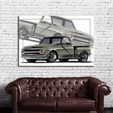 Load image into Gallery viewer, #042BW Chevy Truck C10
