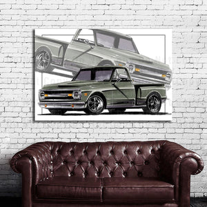 #042BW Chevy Truck C10