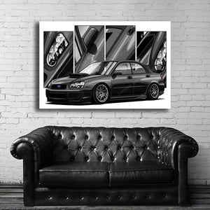 #256 Subaru WRX Blob Eye Sedan