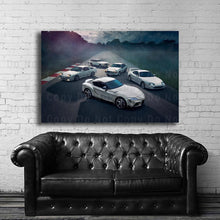 Load image into Gallery viewer, #006 Toyota Supra Generation MK1 MK2 MK3 MK4 MK5
