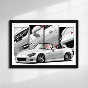 Honda S2000 Pre-face #562- #570