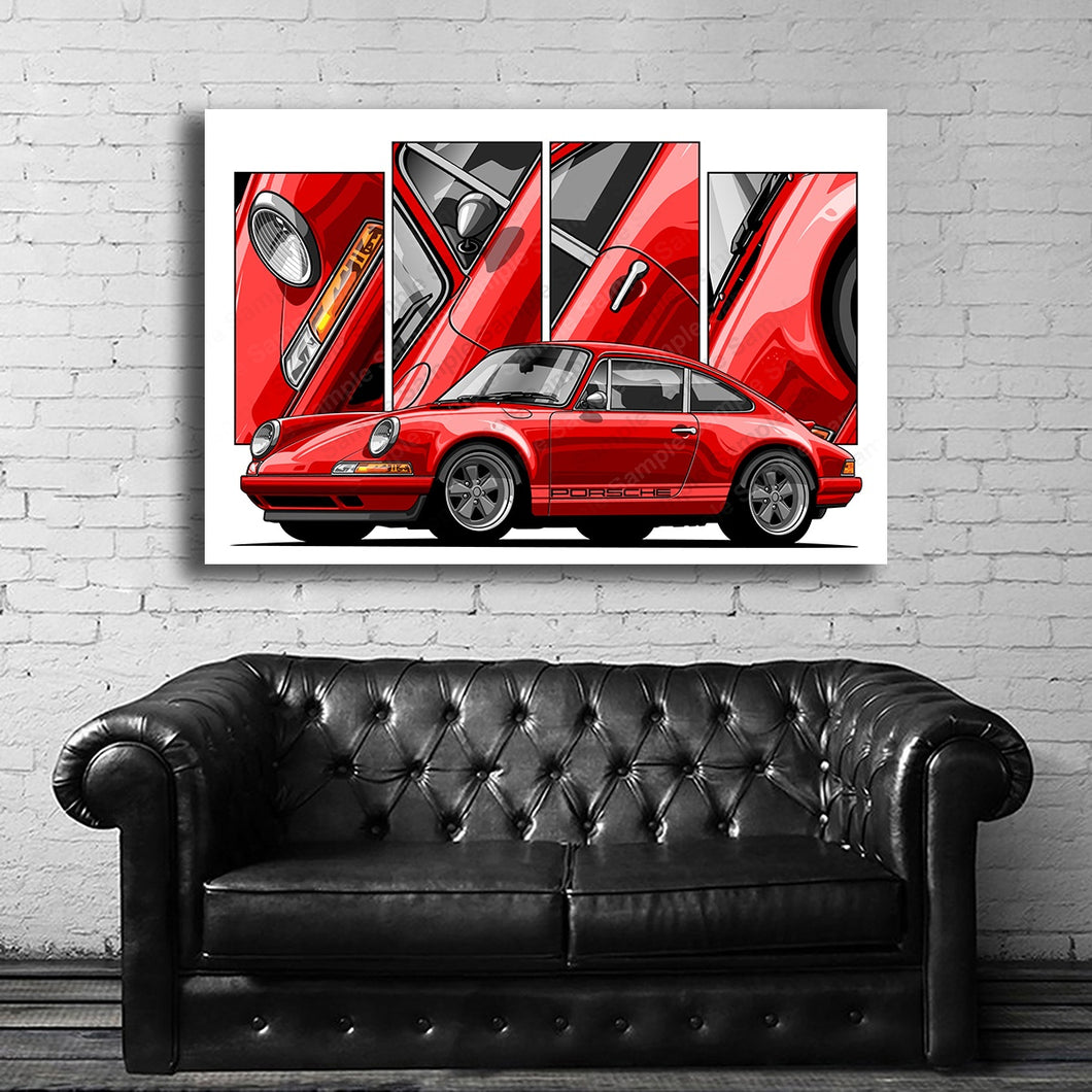 #089 Porsche 911 964