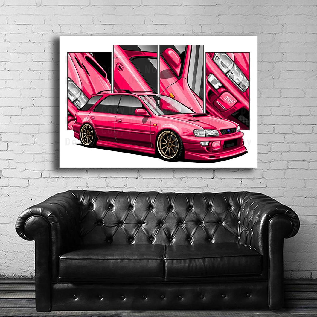 #160 Subaru Impreza WRX STI Meaneye GF8 Wagon