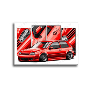 #051 Volkswagen Golf MK4 Hatchback