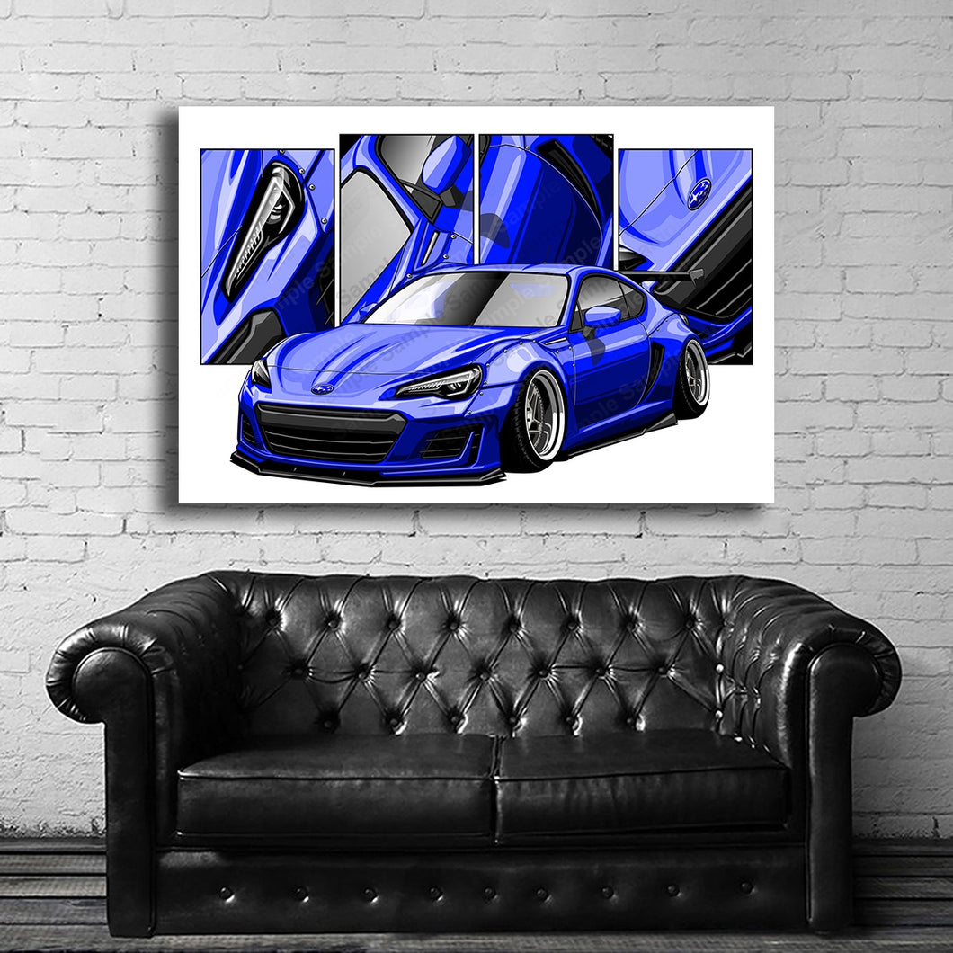 #198 Subaru BRZ 1st Gen Widebody