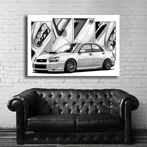 #255 Subaru WRX Blob Eye Sedan