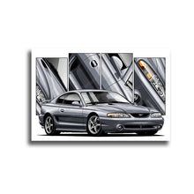 Load image into Gallery viewer, #191 Ford Mustang 4th Gen 1994 1995 1996 1997 1998
