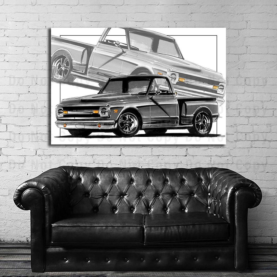 #044BW Chevy Truck C10