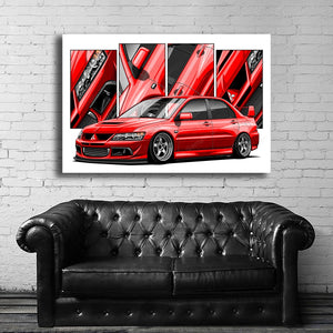 #081 Mitsubishi EVO 8 EVO VIII