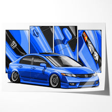 Load image into Gallery viewer, Honda Civic 8th Gen Sedan Facelift #130 - #138
