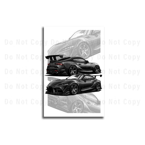 #153 Toyota Supra MK5