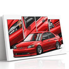 Load image into Gallery viewer, Honda Civic 07th Gen Sedan 2001 - 2003 Pre-face #064 - #072
