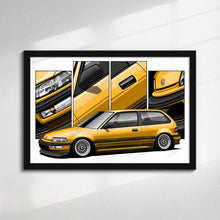 Load image into Gallery viewer, Honda Civic 4th Gen Hatchback Pre-face #481 - #489
