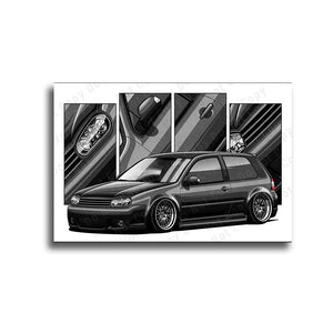 #049 Volkswagen Golf MK4 Hatchback