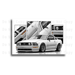 #110 Ford Mustang 5th Gen