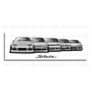 Nissan 240sx Silvia Generations