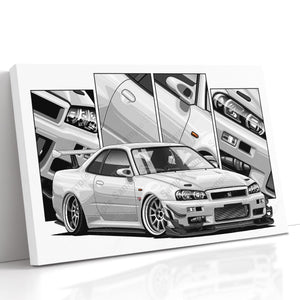 Nissan Skyline R34 #019 - #027
