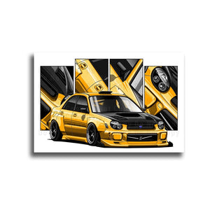 #114 Subaru Impreza WRX STI 2nd Gen Hawk Eye Sedan