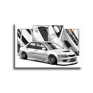 #087 Mitsubishi EVO 9