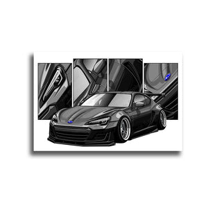 #192 Subaru BRZ 1st Gen Widebody
