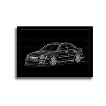 Load image into Gallery viewer, #076 SUBARU Impreza WRX 2nd Gen
