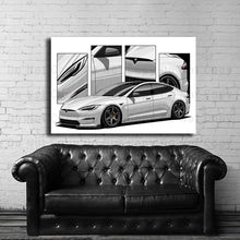 Load image into Gallery viewer, #017 Tesla Model S
