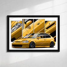 Load image into Gallery viewer, Honda Civic 6th Gen Hatchback Preface #454 - #462
