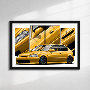 Honda Civic 6th Gen Hatchback Preface #454 - #462