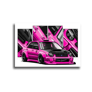 #115 Subaru Impreza WRX STI 2nd Gen Hawk Eye Sedan