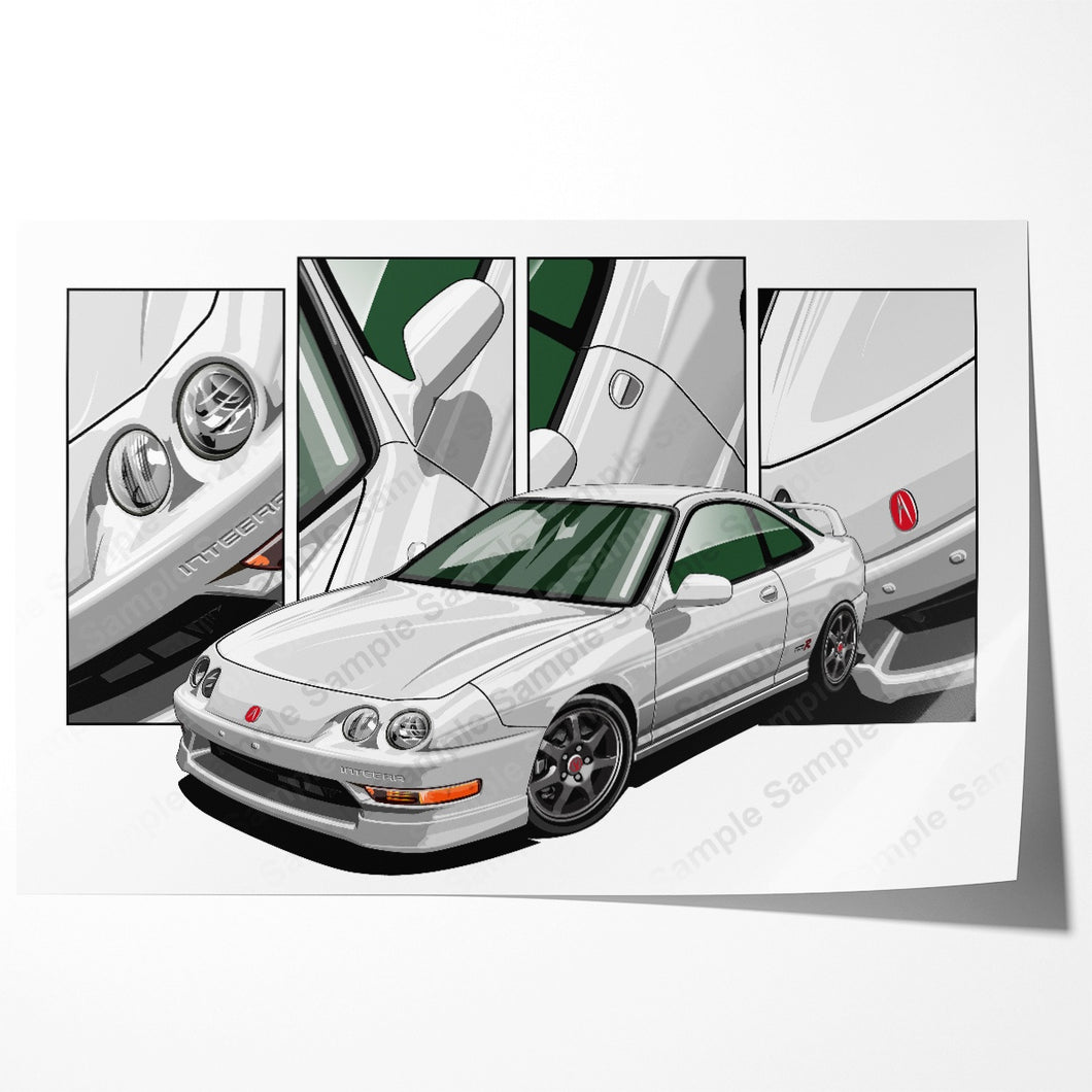 Acura Integra 3rd Gen Hatchback USDM #005 - #013
