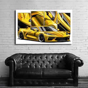 #016 Chevy Corvette C8 2020 2021 2022 2023 2024