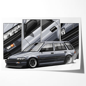 Honda Civic 4th Gen Wagon #472 - #480
