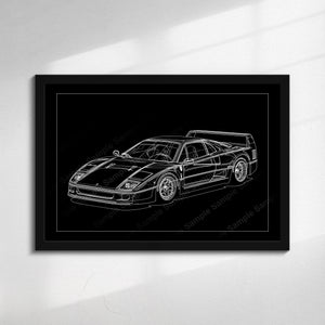 Ferrari F40 #010 - #018