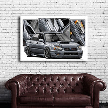 Load image into Gallery viewer, #027 Subaru WRX Blobeye Sedan
