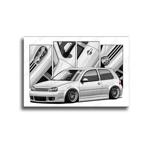 #048 Volkswagen Golf MK4 Hatchback