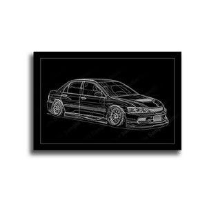 #089 Mitsubishi EVO 9