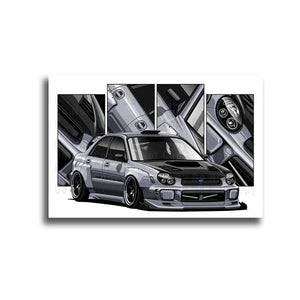 #118 Subaru Impreza WRX STI 2nd Gen Hawk Eye Sedan