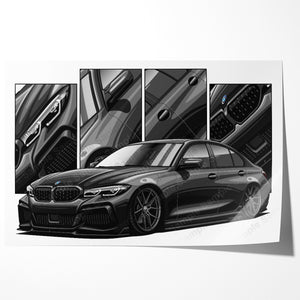 BMW 3 Series 7th Gen G20 #497 - #505