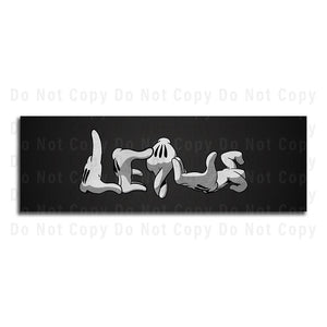 #851 Lexus Hand Sign