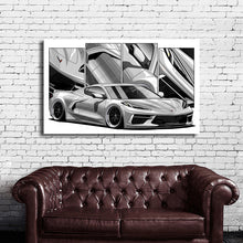 Load image into Gallery viewer, #012 Chevy Corvette C8 2020 2021 2022 2023 2024
