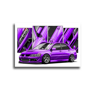 #084 Mitsubishi EVO 8 EVO VIII