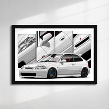 Load image into Gallery viewer, Honda Civic 6th Gen Hatchback Preface #454 - #462
